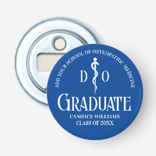 Décapsuleur Bleu Ostéopathie Médicale School Graduation Party