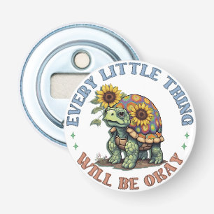 Décapsuleur Boho Tortue Chaque petite chose positivité Hippie 