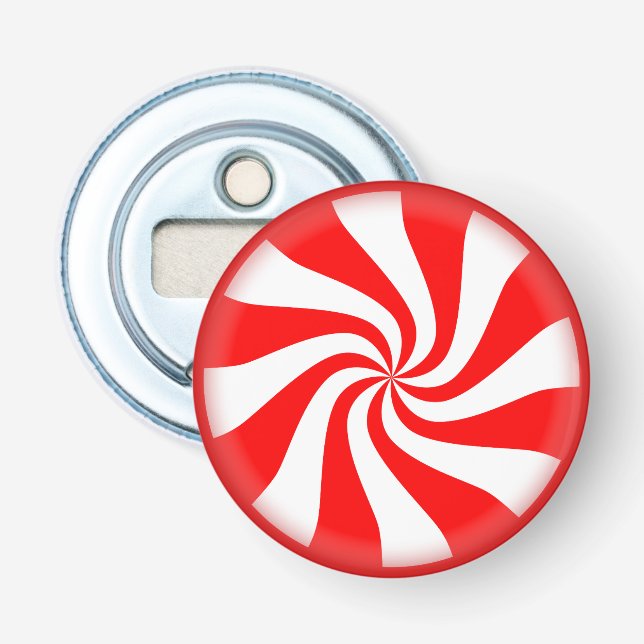 Décapsuleur Bonbons à la menthe poivrée (Devant)