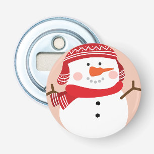 Décapsuleur Bonhomme de neige graphique