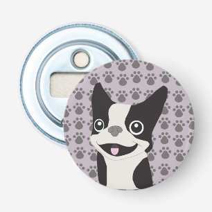 Décapsuleur Boston Terrier, lila pourpre