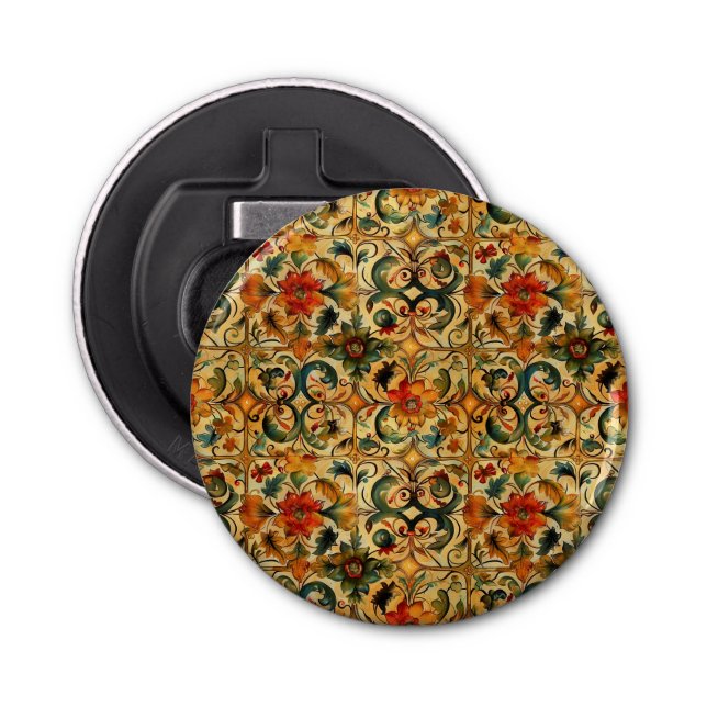 Décapsuleur Botanique de l'âge d'or (Devant)