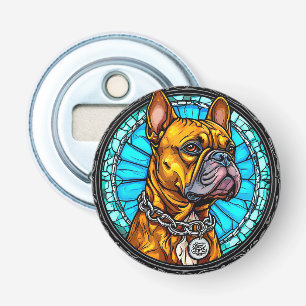 Décapsuleur Bouledogue français dans un design orné
