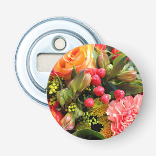 Décapsuleur Bouquet de fleurs aux couleurs d'automne Photo