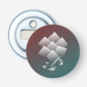 Décapsuleur Bourgogne turquoise blanche