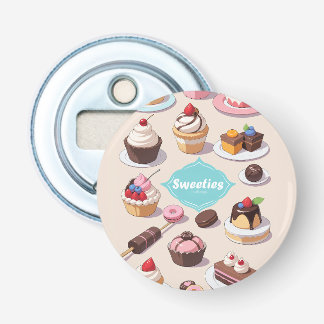 Décapsuleur Bouteille de bouton de bonbons