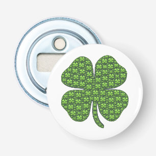 Décapsuleur Bouton de trèfle irlandais