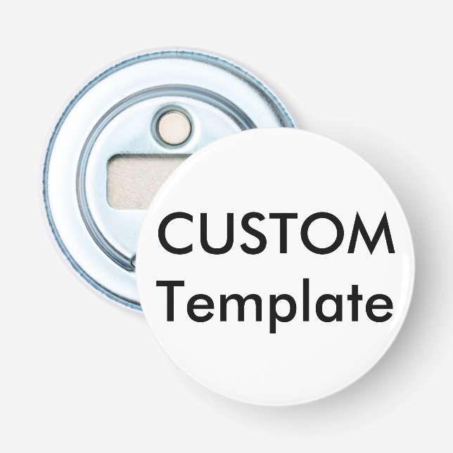 Décapsuleur Bouton d'ouverture de bouteille magnétique 2,25 po (Devant)