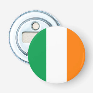 Décapsuleur Bouton Drapeau d'Irlande