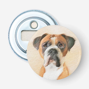Décapsuleur Boxer Dog Peinture Non Décroché Art animal origina