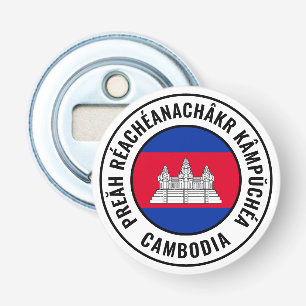 Décapsuleur Cambodge Drapeau magnifique Patriotic Bottle Ouvri