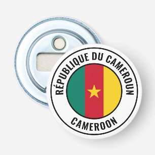 Décapsuleur Cameroun Drapeau magnifique Patriotic Bottle Ouvri