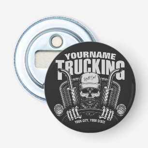 Décapsuleur Camionnage personnalisé Camionneur de crâne Camion