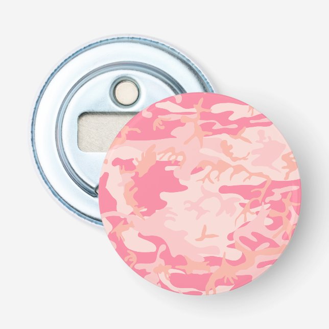 Décapsuleur Camouflage rose, Armée (Devant)