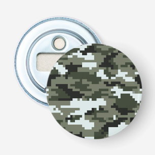 Décapsuleur Camouflage urbain numérique à 8 bits / Camo