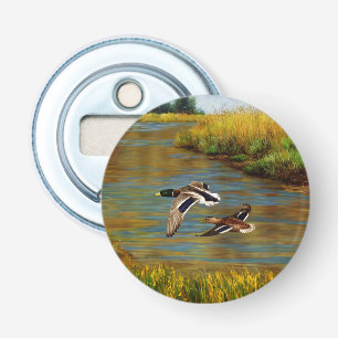 Décapsuleur Canards-Majards Survolant L'Étang