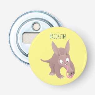 Décapsuleur Caricature amusante de Aardvark