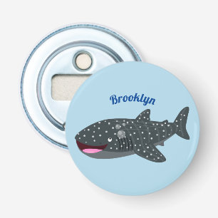 Décapsuleur Caricature joli requin baleine joyeux