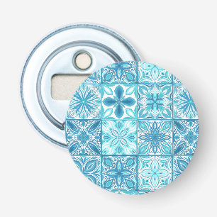 Décapsuleur Carreaux décorés en bleu et blanc