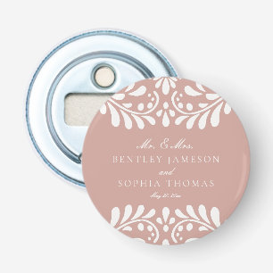 Décapsuleur Carrelage Talavera rose Espagne Fiesta Mariage Fav