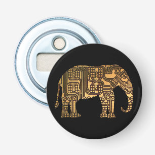 Décapsuleur Carte de circuit éléphant en cuivre