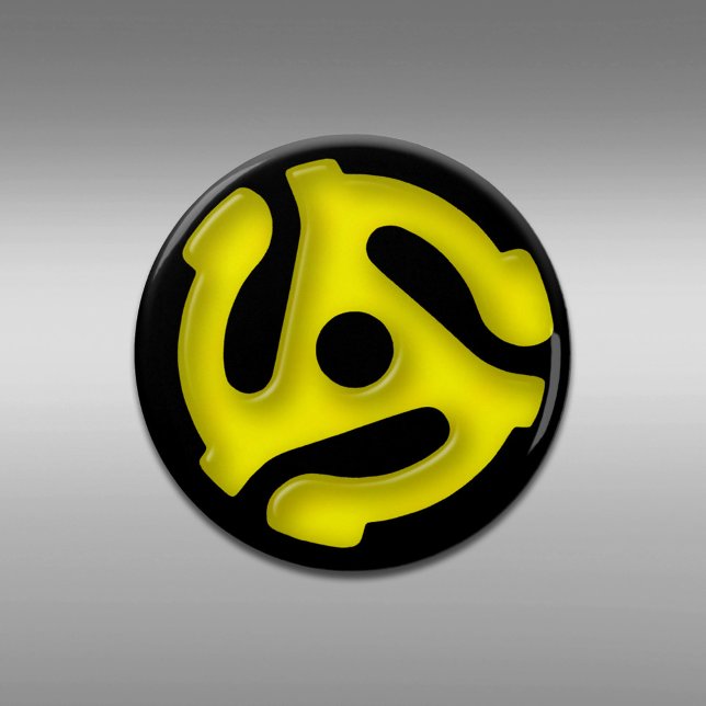 Décapsuleur Carte d'enregistrement Jaune 45 tr/min (Créateur téléchargé)