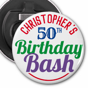 Décapsuleur Célébration de l'anniversaire de 50 ans