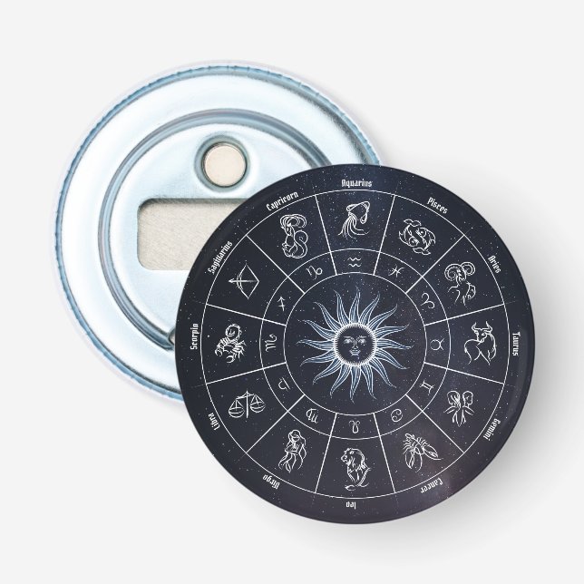 Décapsuleur cercle astrologique (Devant)