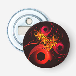 Décapsuleur Cercles colorés Motif d'art Abstrait moderne #08