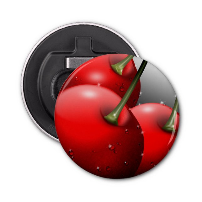 Décapsuleur Cerises avec gouttes de ragoût (Devant)