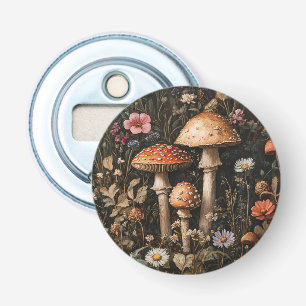 Décapsuleur Champignons Whimsical et Botanique Fleur sauvage