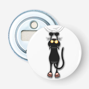 Décapsuleur Chat drôle Personnage Grattant Tissu