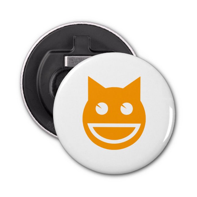 Décapsuleur Chat Emoji souriant (Devant)