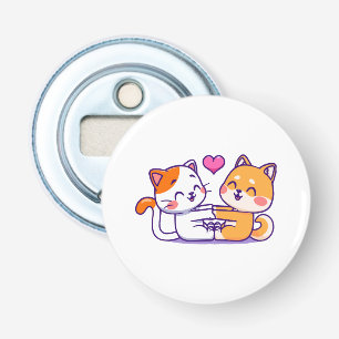 Décapsuleur Chat et Shiba Inu