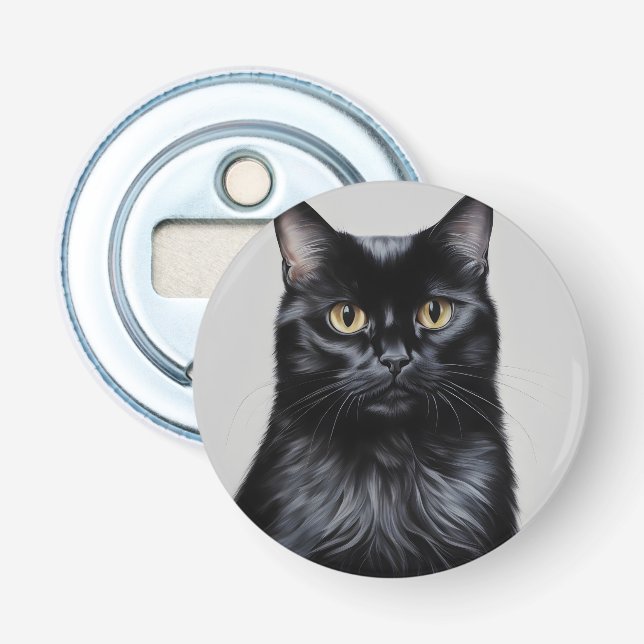 Décapsuleur Chat noir (Devant)
