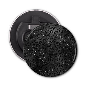 Décapsuleur Cheetah noir léopard peau Imprimer Motif animal