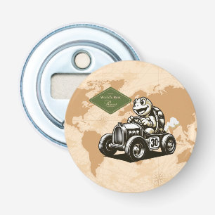 Décapsuleur Chemises Tri-Blend de tortue de dessin animé vinta