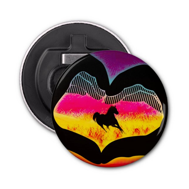 Décapsuleur Cheval d'art (Devant)