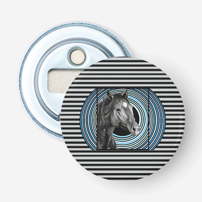 Décapsuleur Cheval Main Drake Art (Devant)