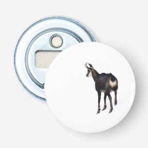 Décapsuleur Chèvre montagneuse minimaliste chamois alpin sur n