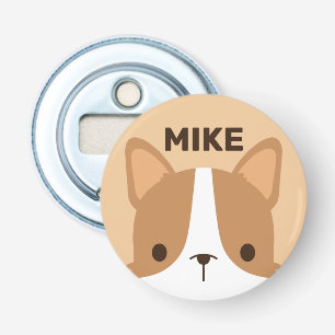 Décapsuleur Chien Corgi mignon avec nom personnalisé