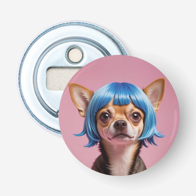 Décapsuleur Chihuahua wig (Devant)