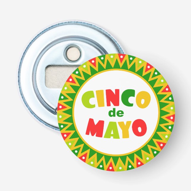 Décapsuleur Cinco de Mayo (Devant)