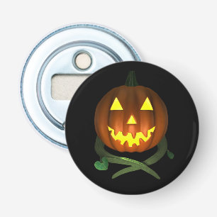 Décapsuleur Citrouille d'Halloween avec vignes