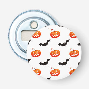 Décapsuleur Citrouilles et chauves-souris d'Halloween, Trou ou