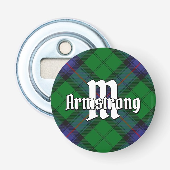 Décapsuleur Clan Armstrong Tartan Bottle Opener (Devant)