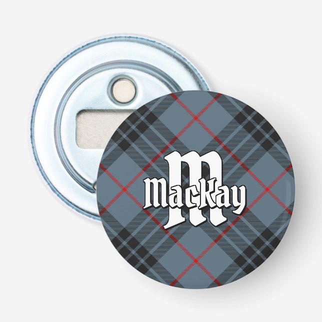 Décapsuleur Clan MacKay Blue Tartan (Devant)