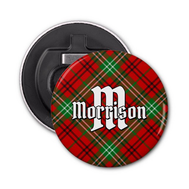 Décapsuleur Clan Morrison Red Tartan (Devant)