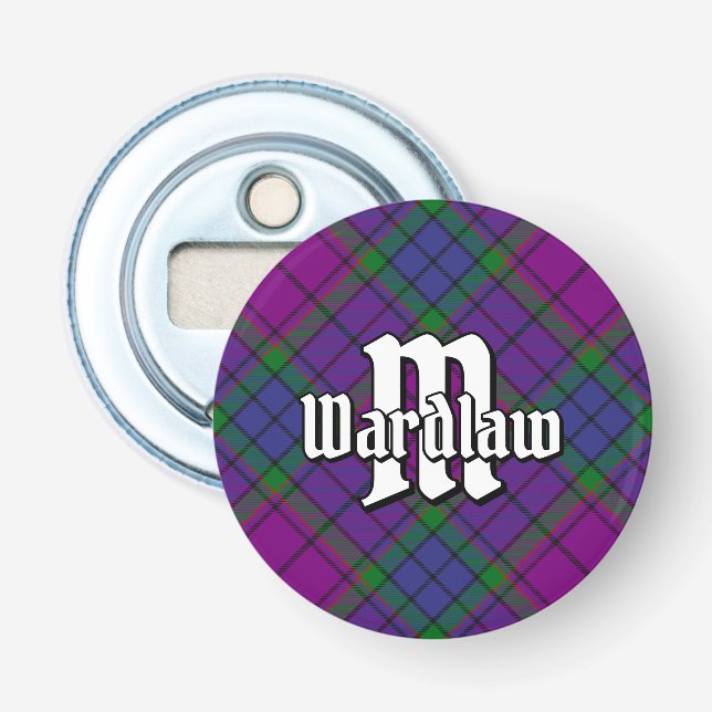 Décapsuleur Clan Wardlaw Tartan (Devant)