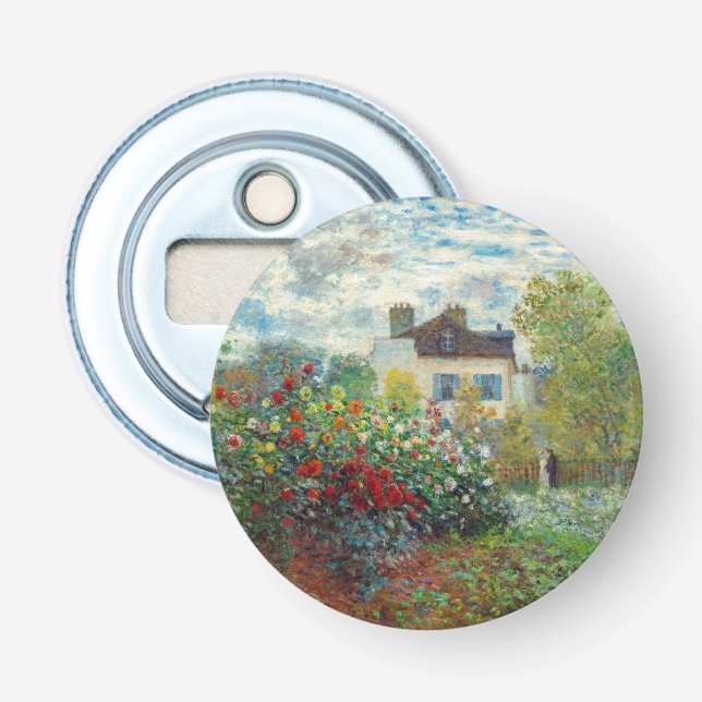 Décapsuleur Claude Monet - Le Jardin de l'Artiste à Argenteuil (Devant)